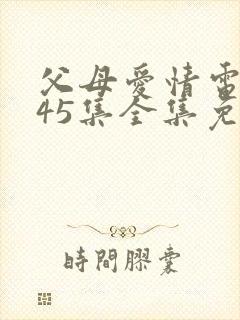 父母爱情电视剧45集全集免费