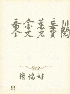 乔念叶妄川正版全文免费阅读最新笔趣阁封面