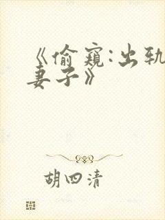 《偷窥:出轨的妻子》封面