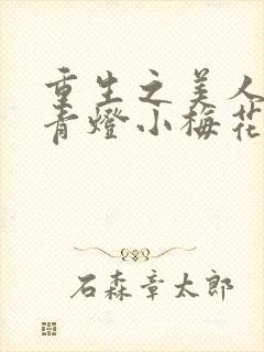 重生之美人君事青灯小梅花封面