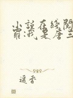 小说在线阅读斗罗:我是唐三妹妹