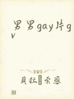 男男gay片gv