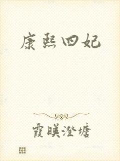 康熙四妃封面