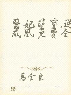 医妃萌宝,逆袭成凰免费全文阅读