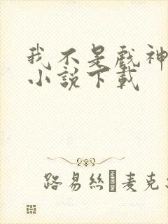 我不是戏神有声小说下载