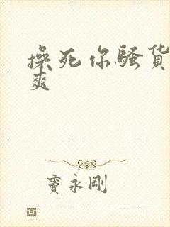 操死你骚货爽不爽封面