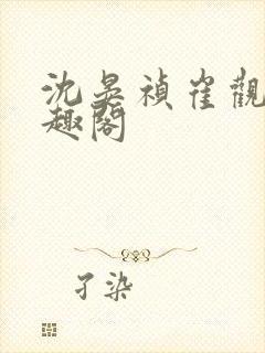沈晏祯崔观颐笔趣阁