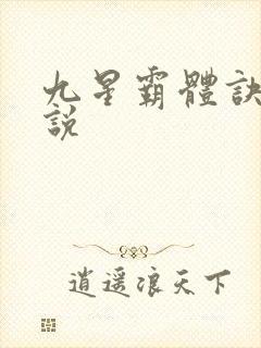 九星霸体诀 小说封面