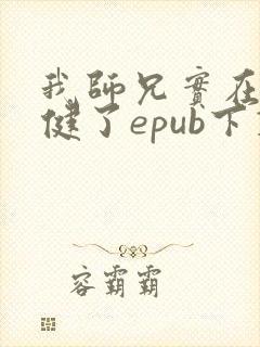 我师兄实在太稳健了epub下载电子书