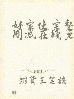 好家伙完整版未删减在线免费观看封面