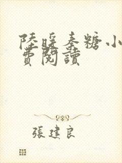 陆暖秦糖小说免费阅读