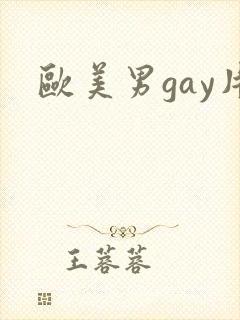 欧美男gay片