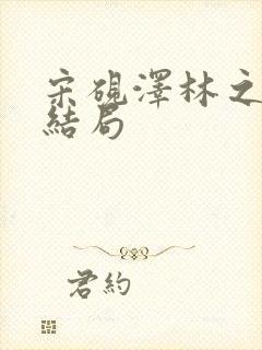 宋砚泽林之意大结局