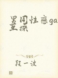 男同性恋gay互操