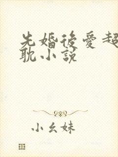 先婚后爱超甜原耽小说