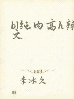 bl纯肉高h辣文