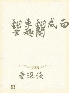 翻车翻成白月光笔趣阁