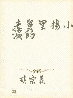 老舅里杨小姐谁演的