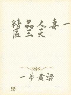 精品人妻一区二区三天
