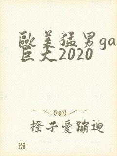 欧美猛男gay巨大2020
