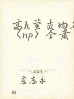 高h荤爽肉欲文〈np〉全黄