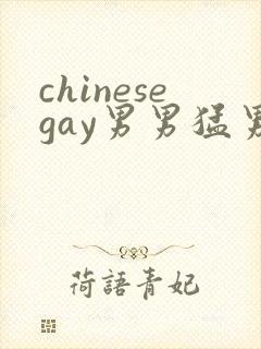 chinesegay男男猛男无套封面