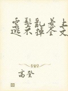 云鬓乱惹上奸臣逃不掉全文在线阅读