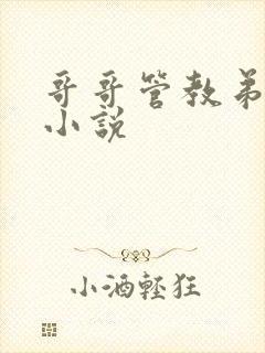 哥哥管教弟弟的小说