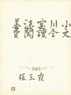 姜沫宴川小说免费阅读全文封面