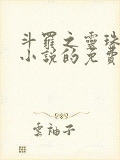斗罗之灵珠神剑小说的免费阅读