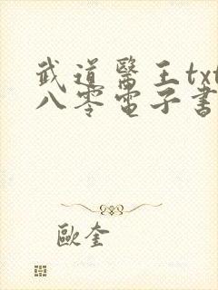 武道医王txt八零电子书