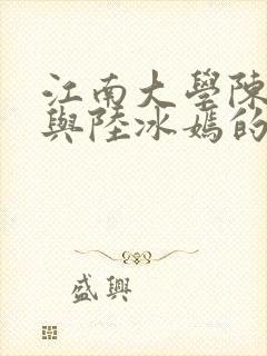 江南大学陈宝柱与陆冰嫣的小说