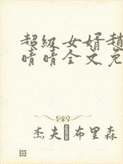 超级女婿赵旭李晴晴全文免费阅读护国神帅