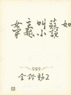 女主叫苏如意的穿越小说