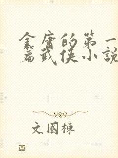 金庸的第一部长篇武侠小说封面