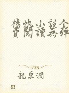 杨帆小说全文免费阅读无弹窗封面