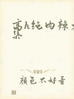 高h纯肉辣文合集