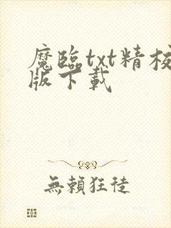魔临txt精校版下载封面