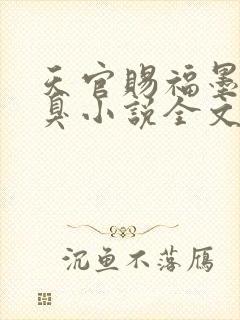 天官赐福墨香铜臭小说全文阅读