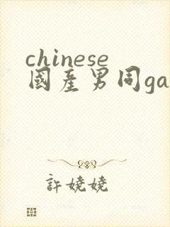 chinese国产男同gaygay网站封面