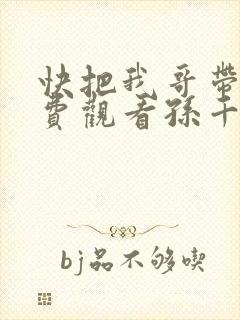 快把我哥带走免费观看孙千封面