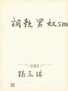 调教男奴sm文