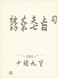 被丈夫上司侵犯的第七日封面