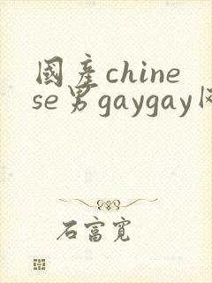 国产chinese男gaygay网站