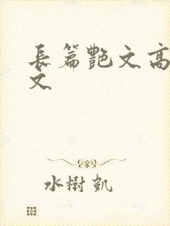 长篇艳文高辣h文