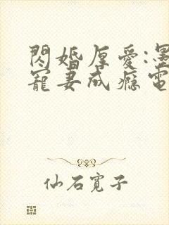 闪婚厚爱:墨少宠妻成瘾电子版