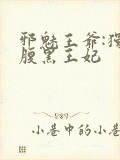 邪魅王爷:独宠腹黑王妃
