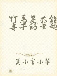 竹马是不能变成妻子的笔趣阁封面