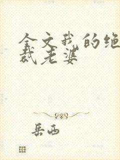 全文我的绝美总裁老婆