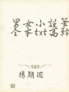男女小说笔趣阁全本txt高干文校园封面